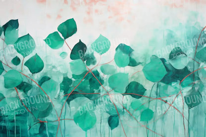 Green Leaves 12’X8’ Ultracloth (144 X 96 Inch) Backdrop