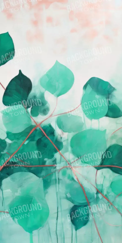 Green Leaves 8’X16’ Ultracloth (96 X 192 Inch) Backdrop