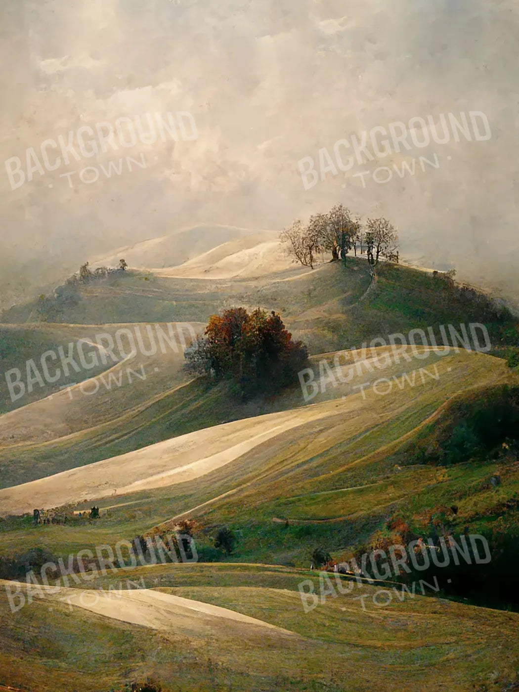 Tuscan Sunrise 5X68 Fleece ( 60 X 80 Inch ) Backdrop