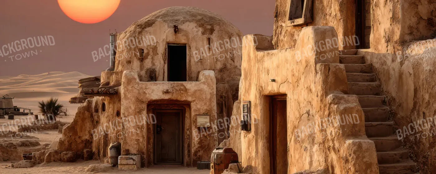 Twin Suns Desert 20’x8’ UltraCloth (240 x 96 inch) Backdrop