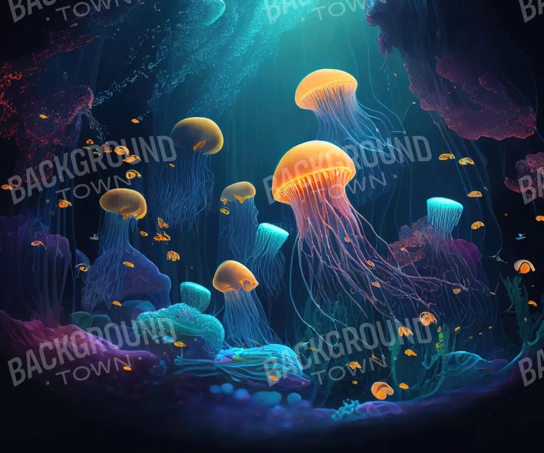 Underwater Ocean Backdrop for Photography