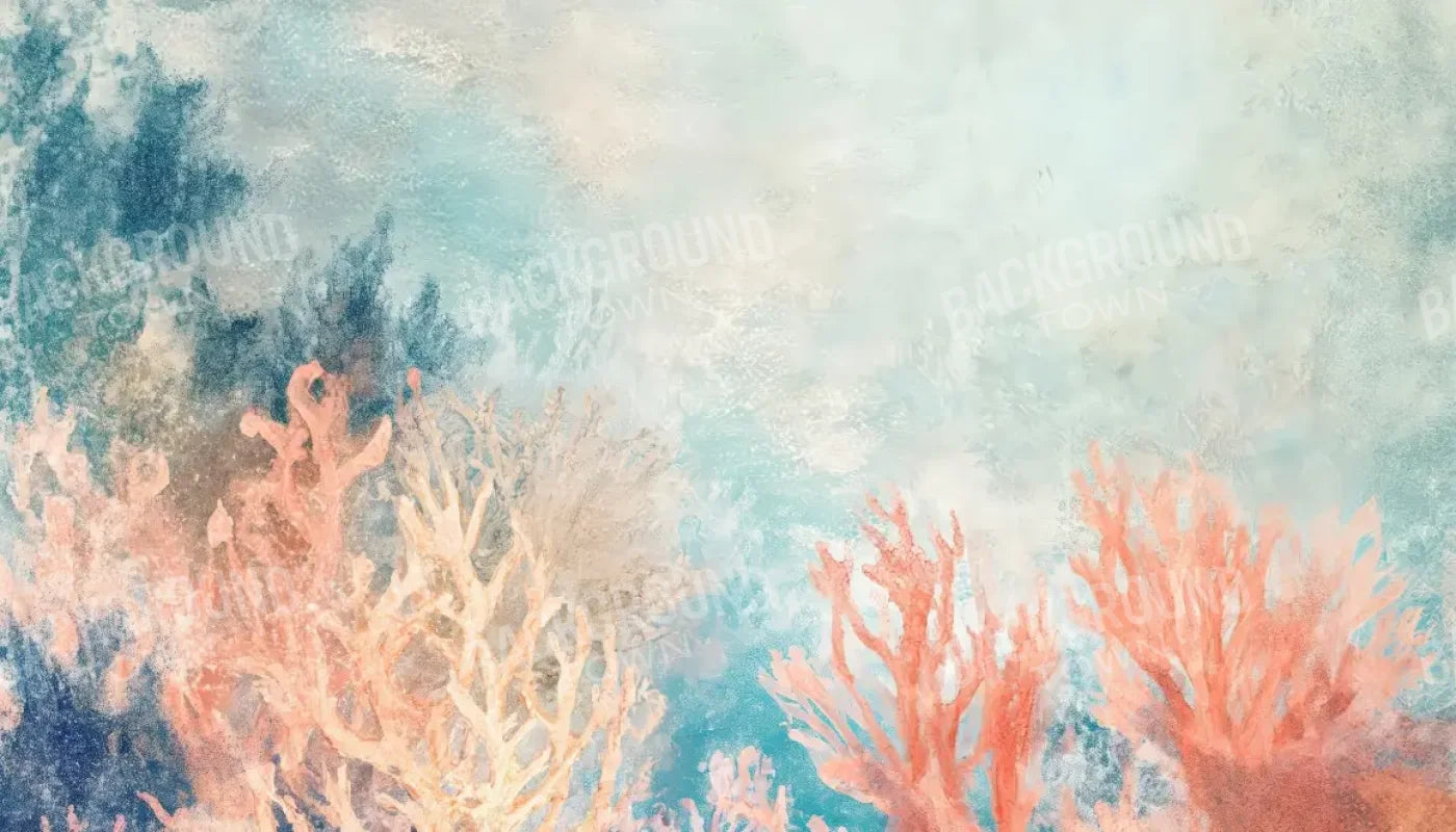 Under The Sea I 14’x8’ UltraCloth (168 x 96 inch) Backdrop