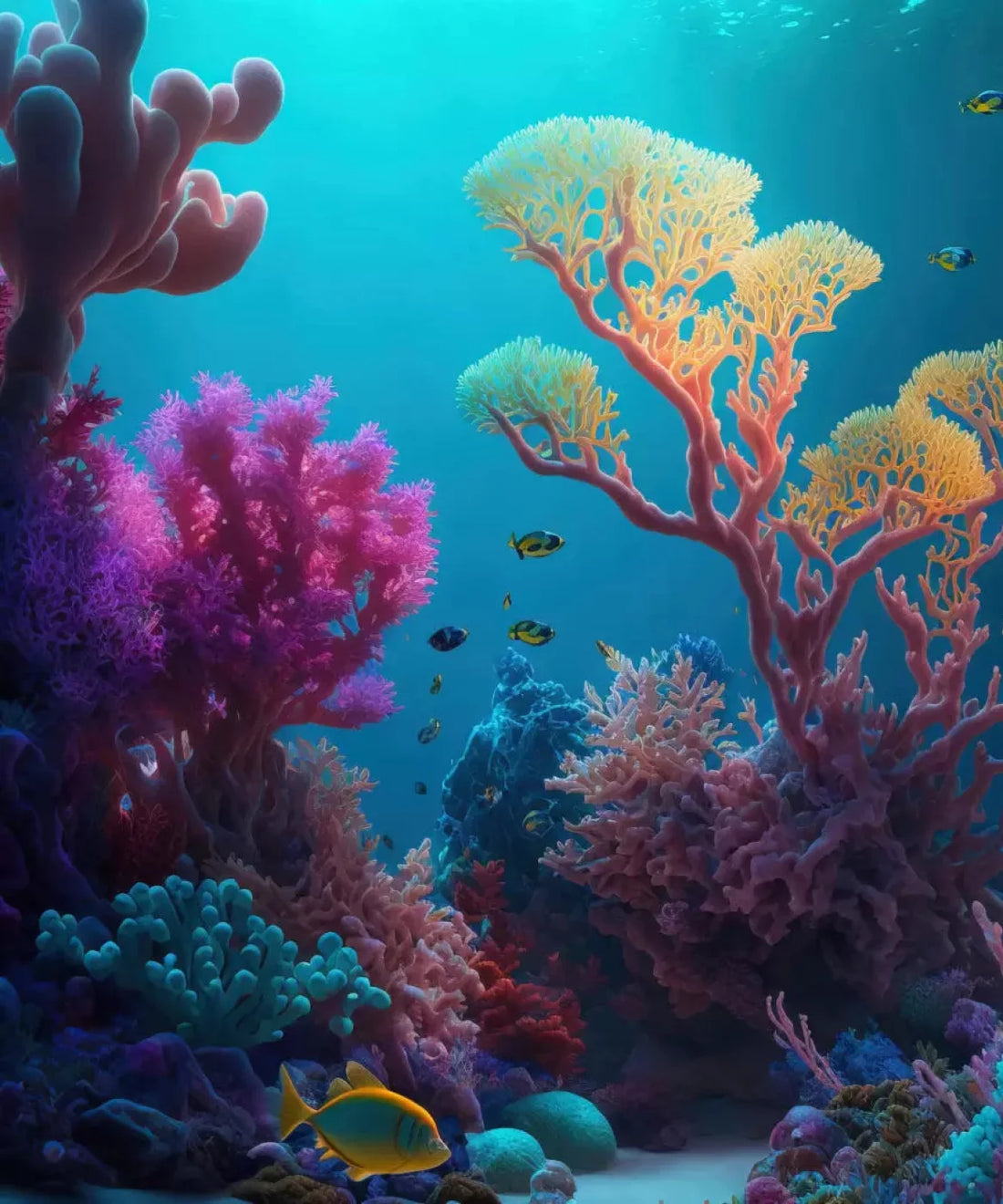 Underwater Ocean Backdrop for Photography