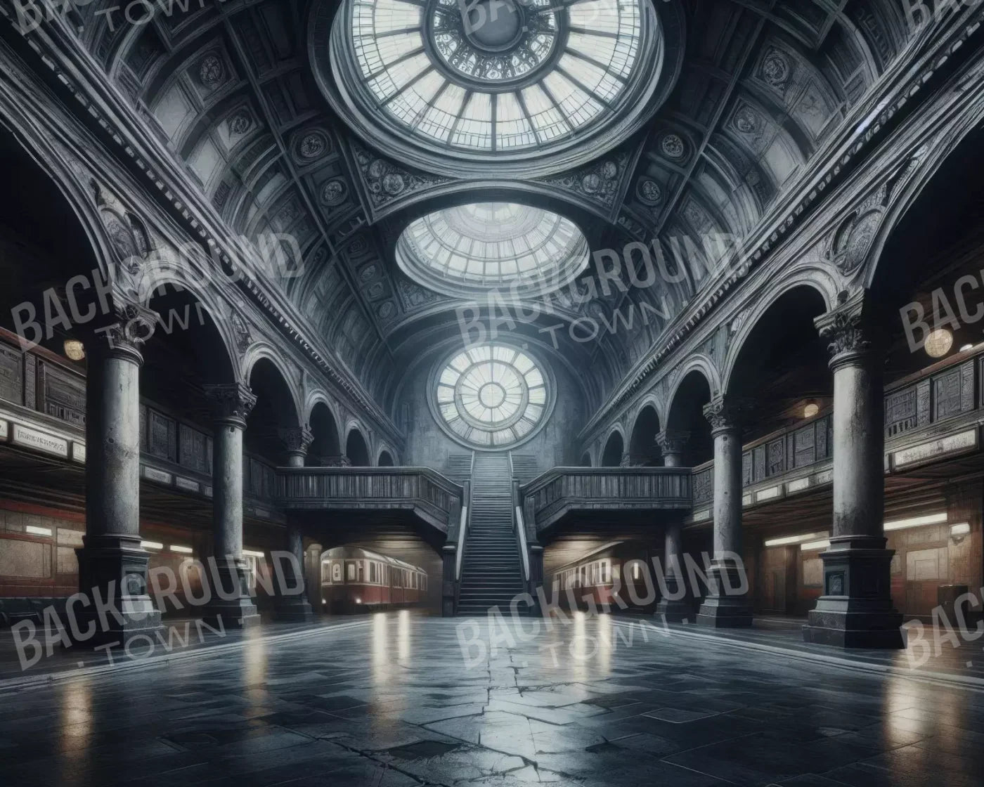 Undergroundsubway 10’X8’ Fleece (120 X 96 Inch) Backdrop