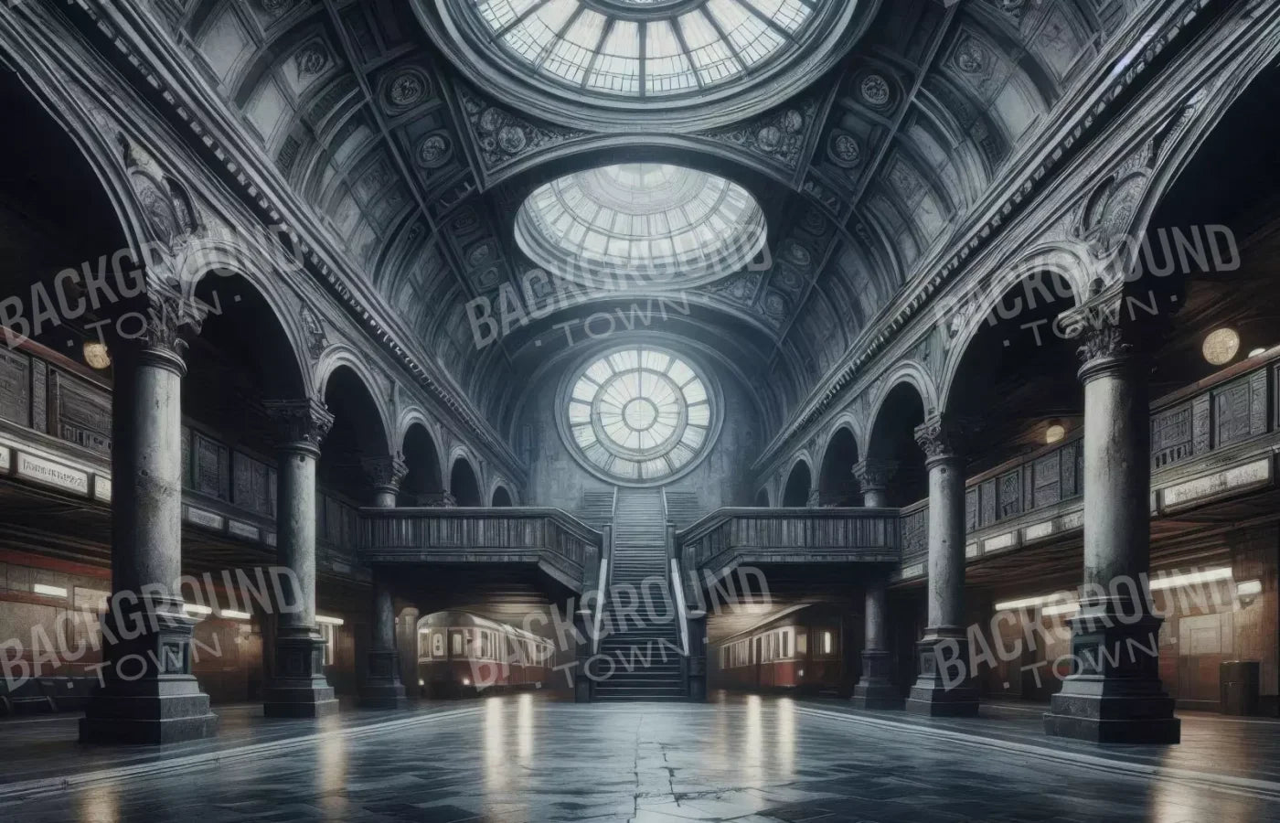 Undergroundsubway 14’X9’ Ultracloth (168 X 108 Inch) Backdrop