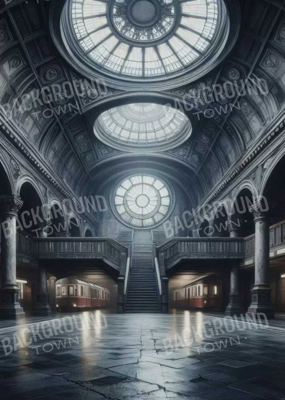 Undergroundsubway 5’X7’ Ultracloth (60 X 84 Inch) Backdrop