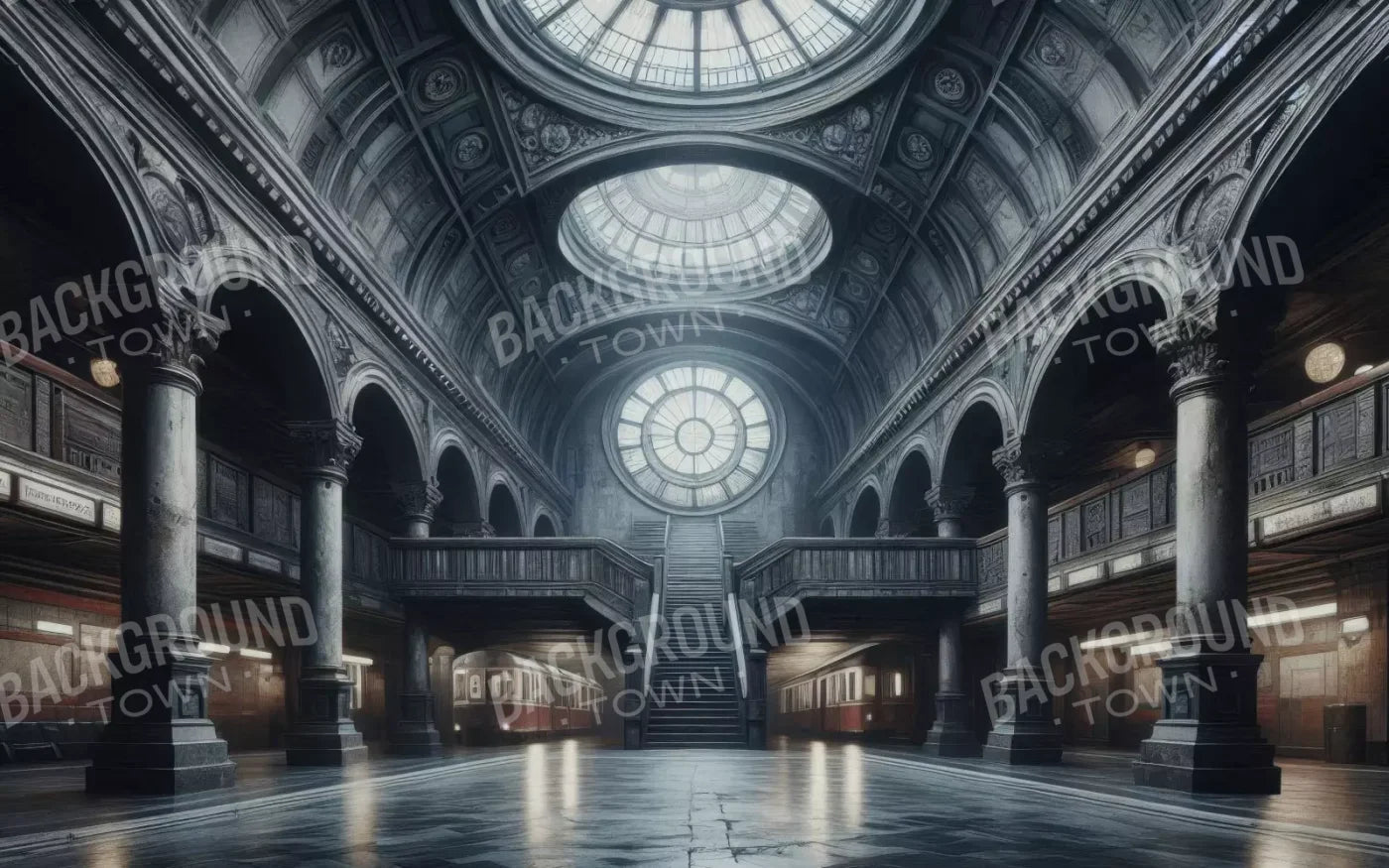 Undergroundsubway 8’X5’ Ultracloth (96 X 60 Inch) Backdrop