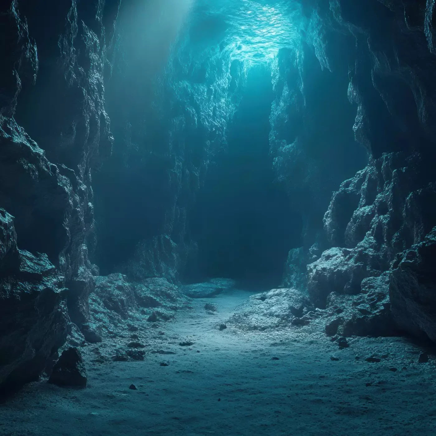 UnderwaterCave 10’x10’ UltraCloth (120 x 120 inch) Backdrop