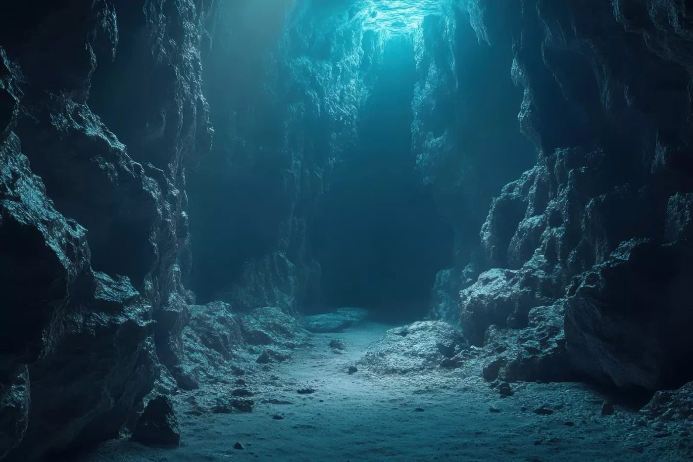 UnderwaterCave 12’x8’ UltraCloth (144 x 96 inch) Backdrop