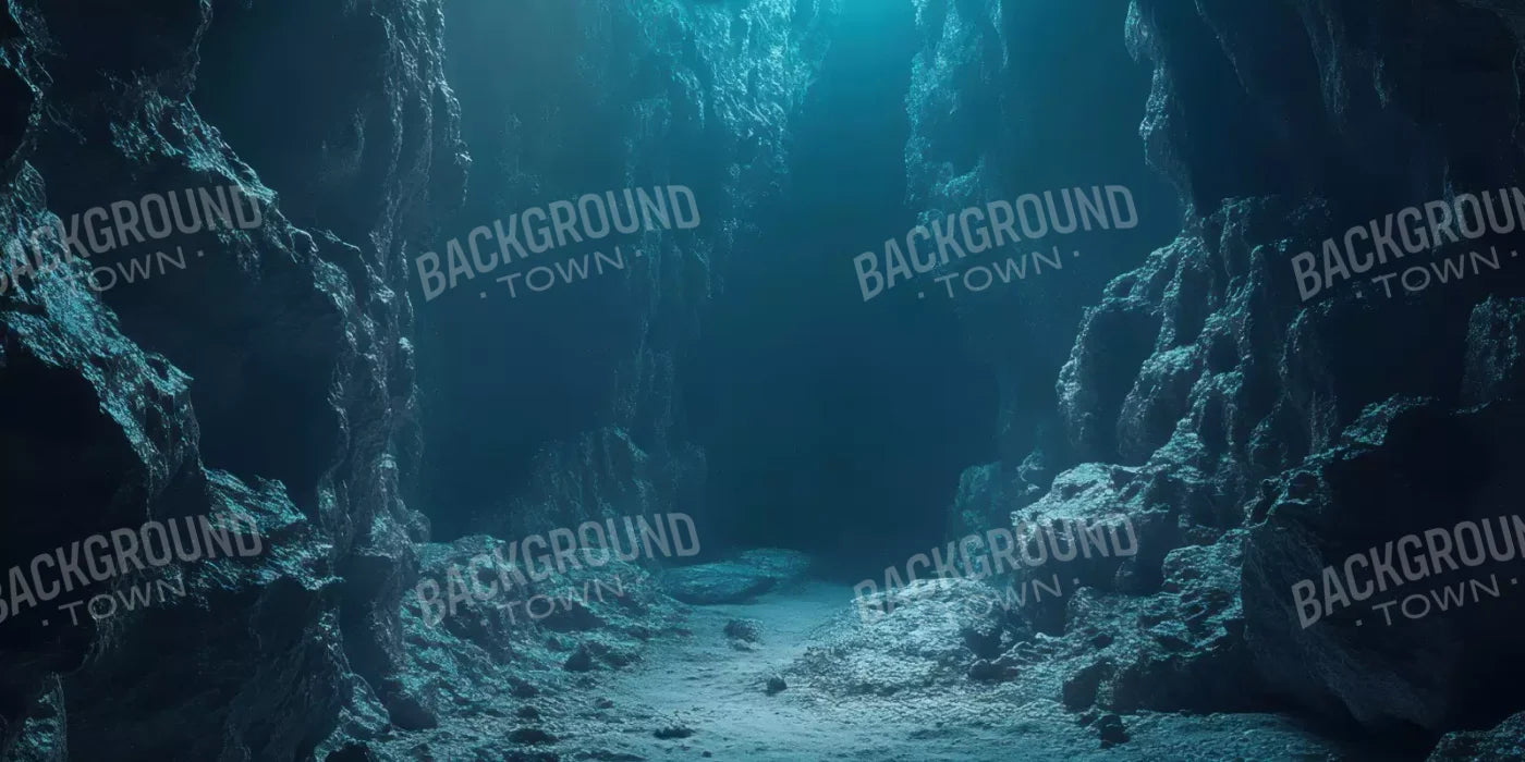 UnderwaterCave 20’x10’ UltraCloth (240 x 120 inch) Backdrop