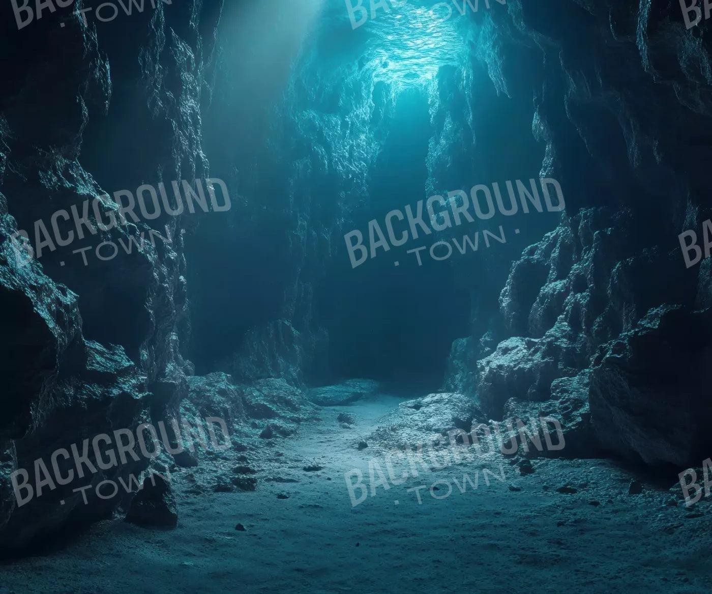 UnderwaterCave 5’x4’2 Fleece (60 x 50 inch) Backdrop