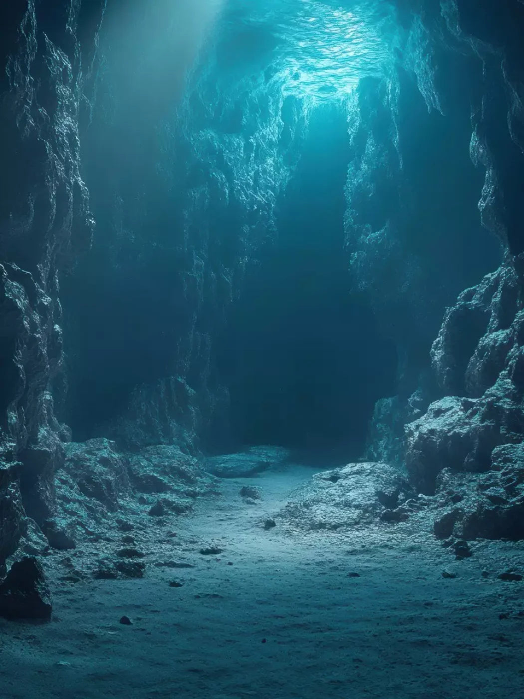 UnderwaterCave 6’x8’ Fleece (72 x 96 inch) Backdrop