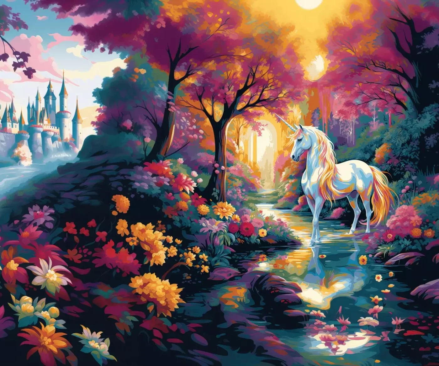 Unicorn Dreams 12’X10’ Ultracloth (144 X 120 Inch) Backdrop