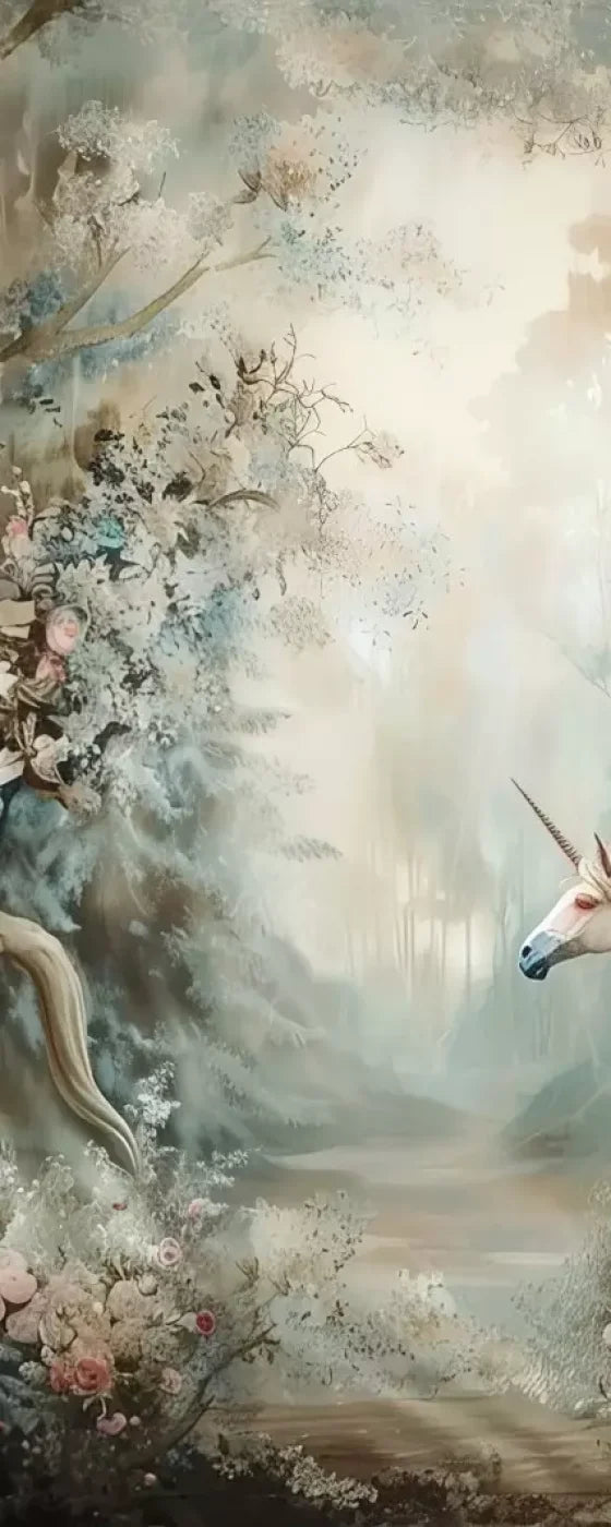 Unicorn Family Backdrop