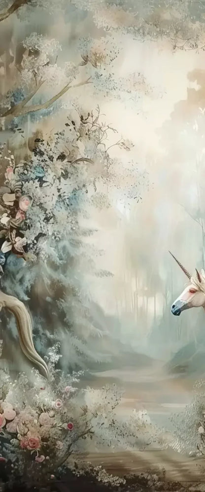 Unicorn Family Backdrop