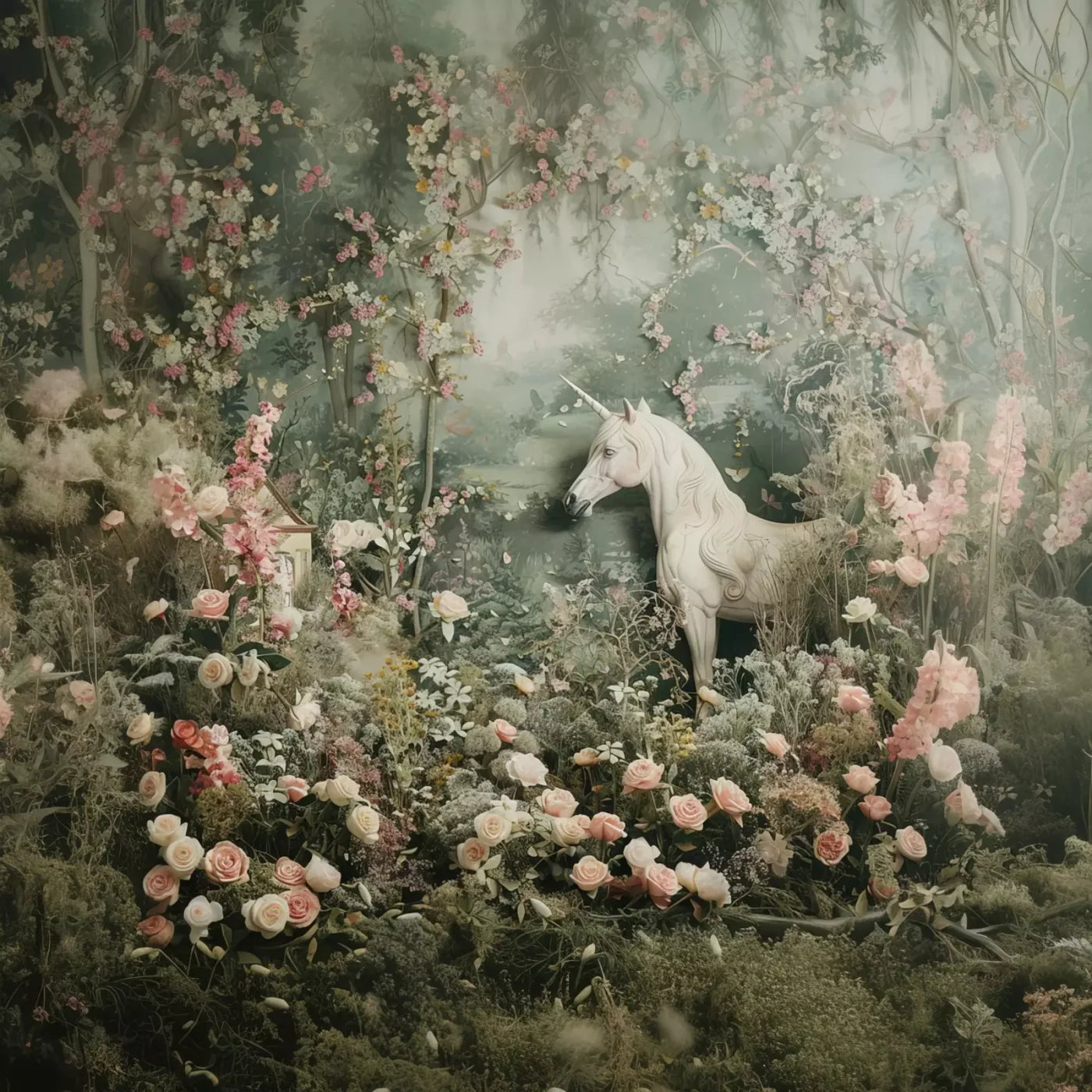 Unicorn Spotting 10’X10’ Ultracloth (120 X Inch) Backdrop
