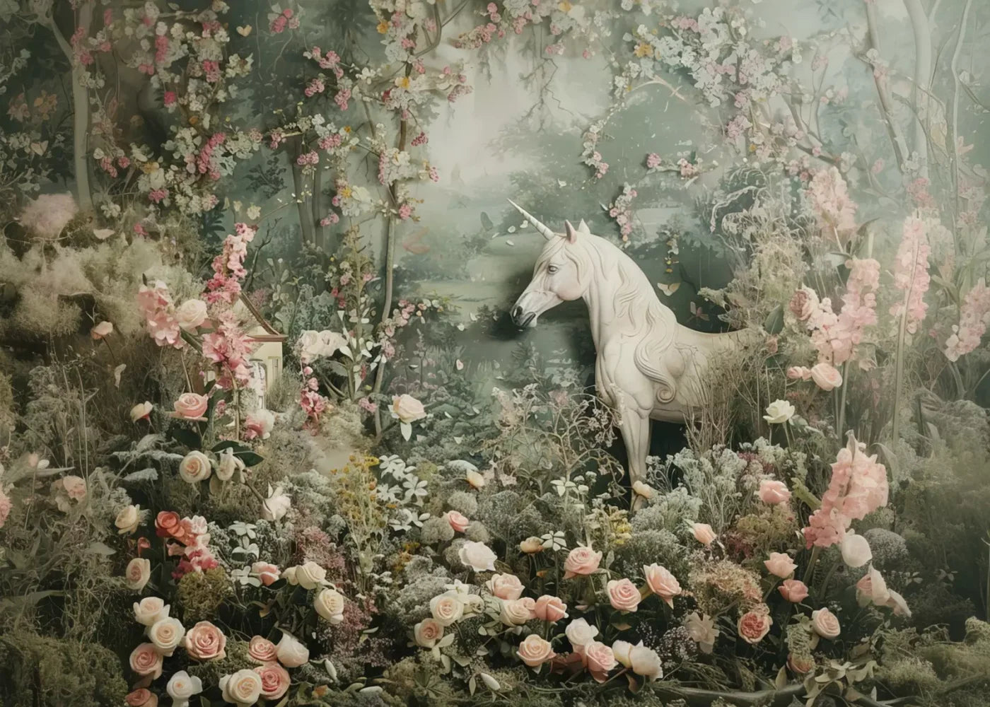 Unicorn Spotting 7’X5’ Ultracloth (84 X 60 Inch) Backdrop