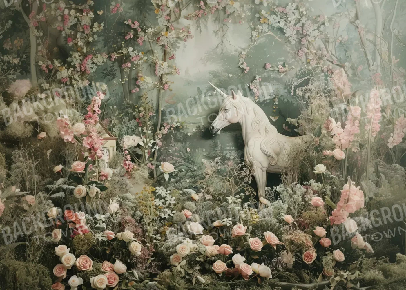 Unicorn Spotting 7’X5’ Ultracloth (84 X 60 Inch) Backdrop