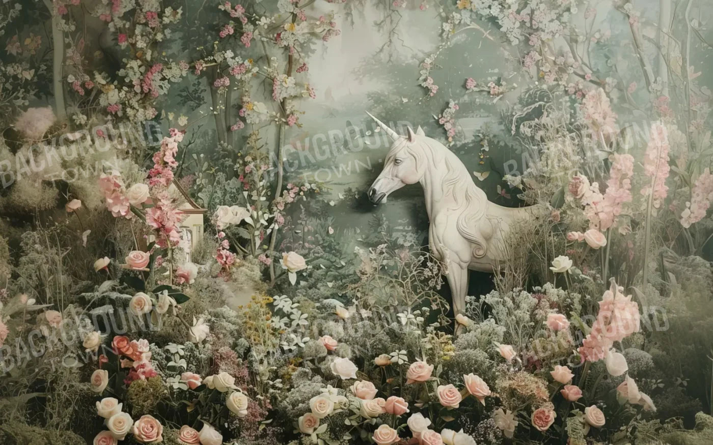 Unicorn Spotting 8’X5’ Ultracloth (96 X 60 Inch) Backdrop