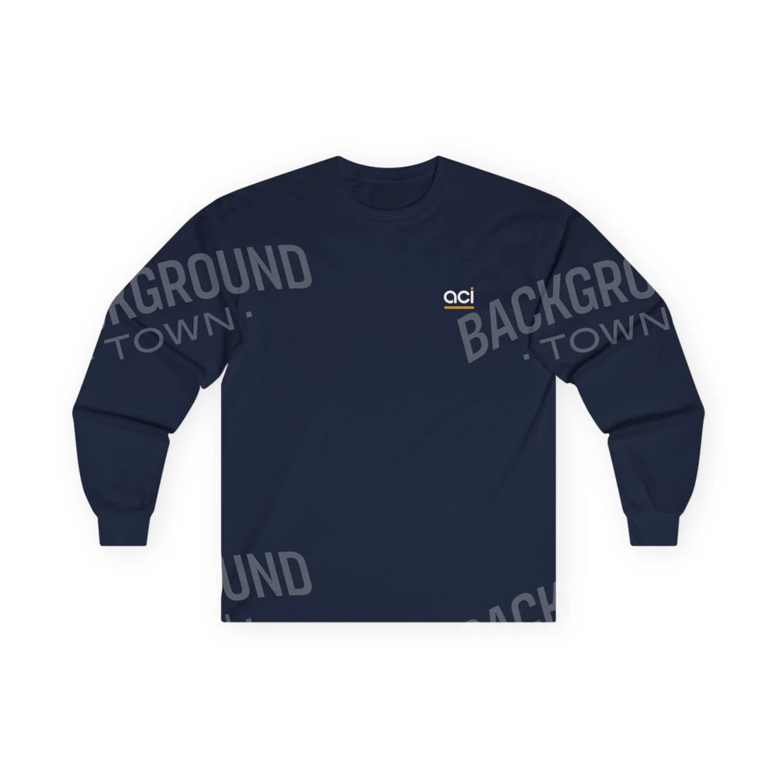 Unisex Ultra Cotton Long Sleeve Tee Navy / S Long-sleeve