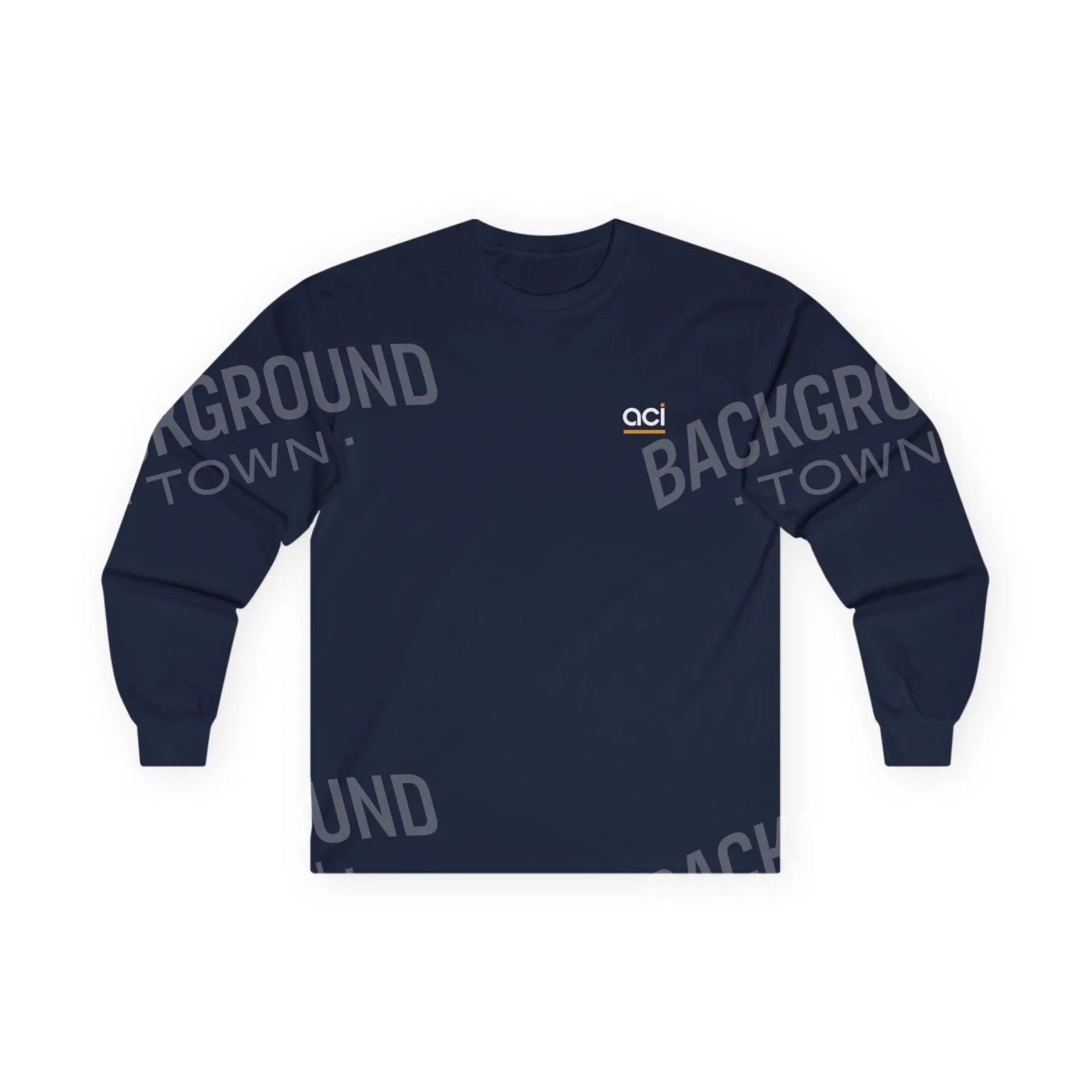 Unisex Ultra Cotton Long Sleeve Tee Navy / S Long-sleeve