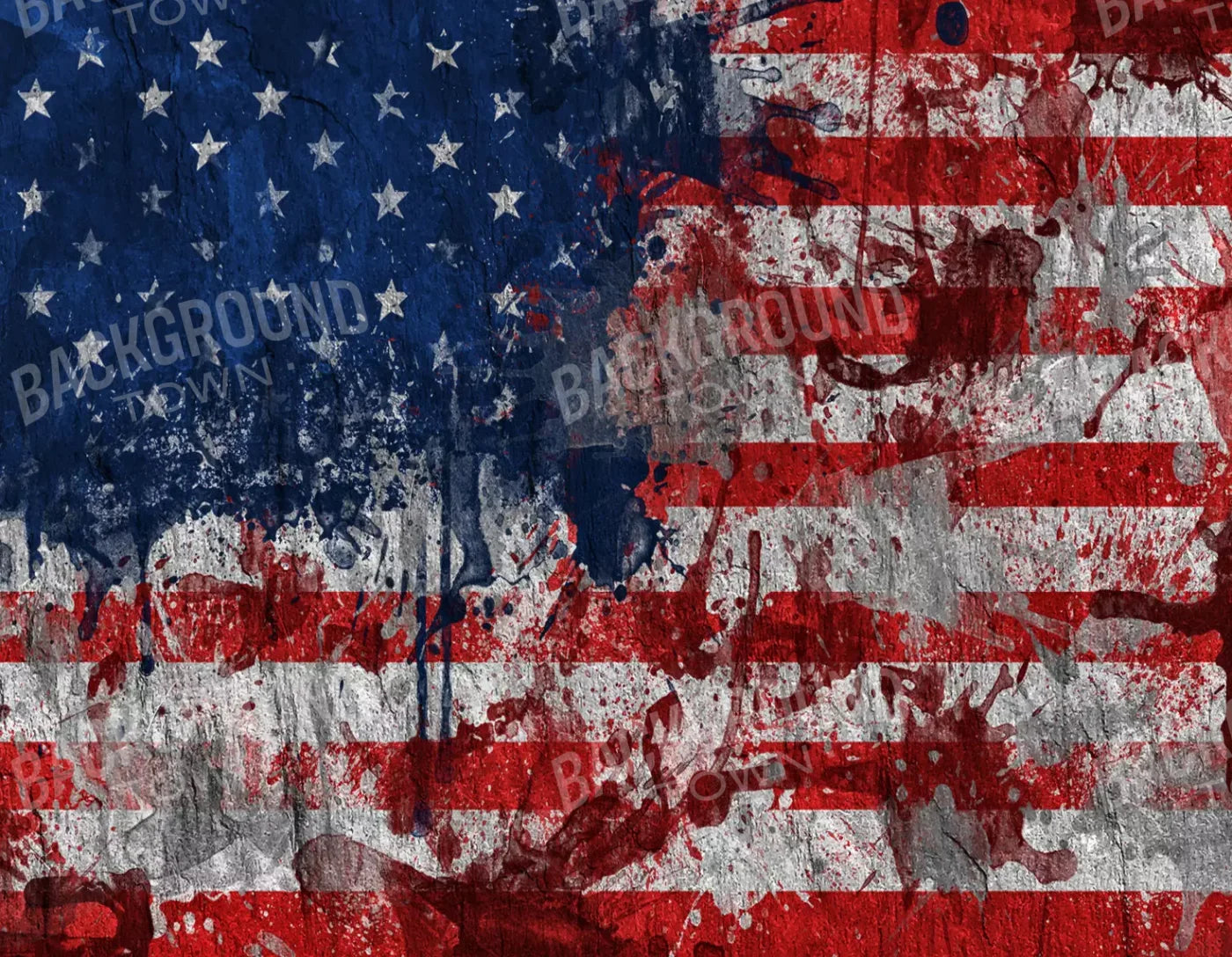 United 8X6 Fleece ( 96 X 72 Inch ) Backdrop