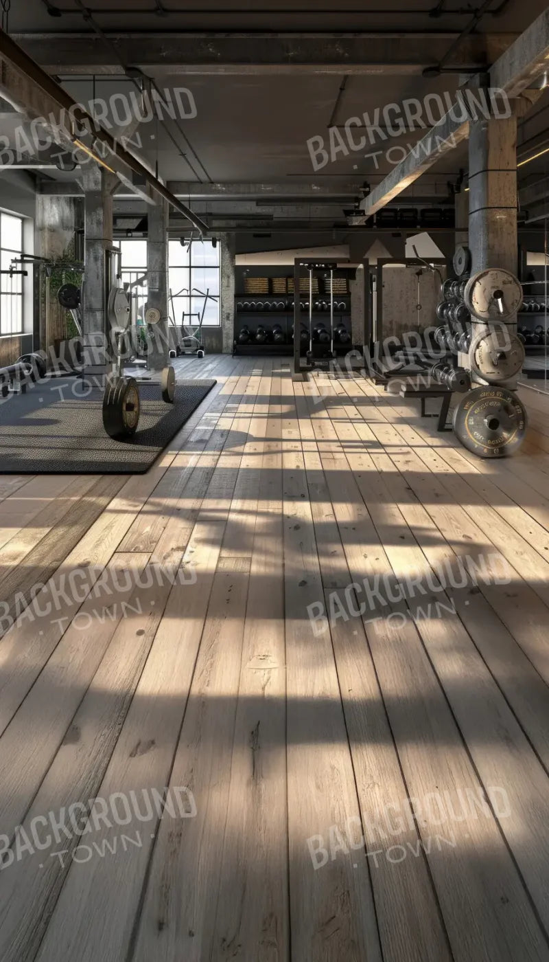 Urban Fitness Center Sweep 8’x14’ UltraCloth for Westcott X-Drop Pro (96 x 168 inch) Backdrop