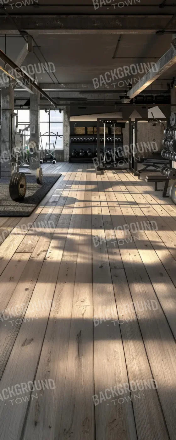 Urban Fitness Center Sweep 8’x20’ UltraCloth (96 x 240 inch) Backdrop
