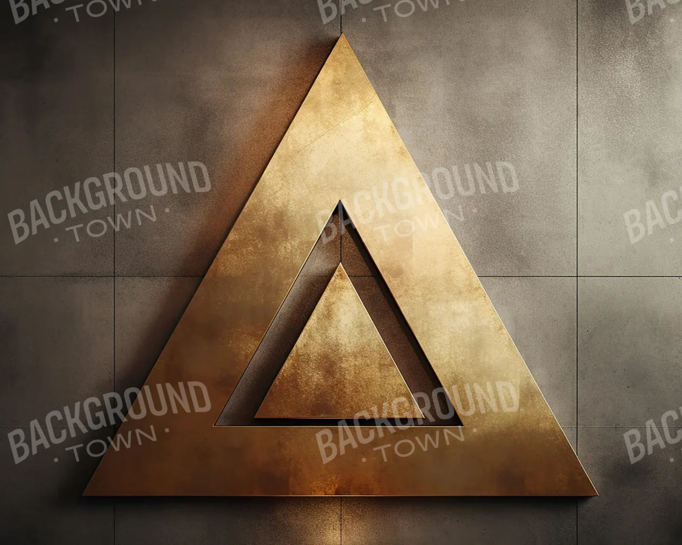 Urban Golden Triangle 10’x8’ Fleece (120 x 96 inch) Backdrop