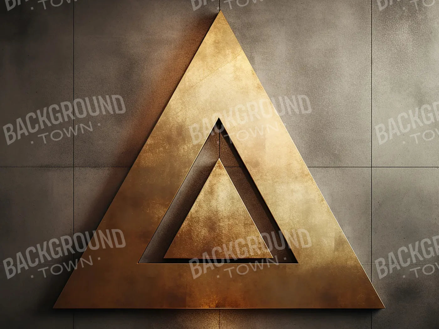 Urban Golden Triangle 8’x6’ Fleece (96 x 72 inch) Backdrop