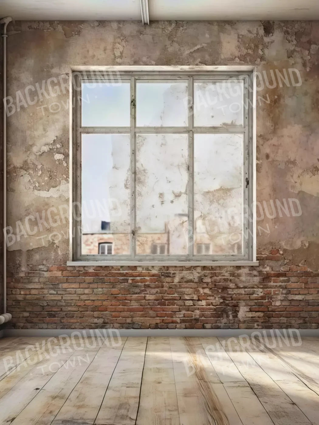 Urban Life I 5X68 Fleece ( 60 X 80 Inch ) Backdrop