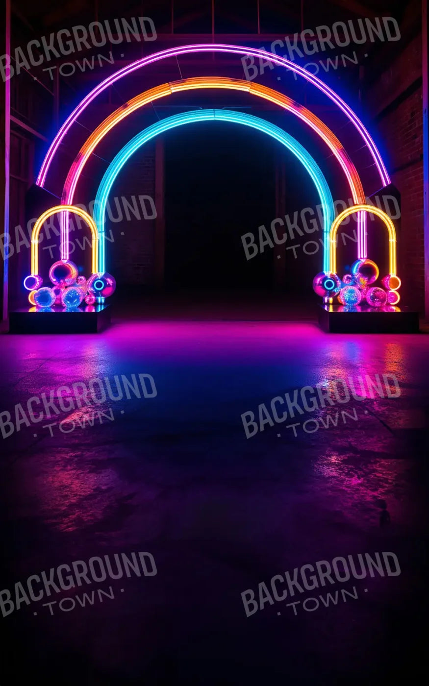 Pink Purple orange Blue  Backdrop for Photography