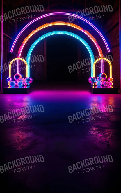 Pink Purple orange Blue  Backdrop for Photography