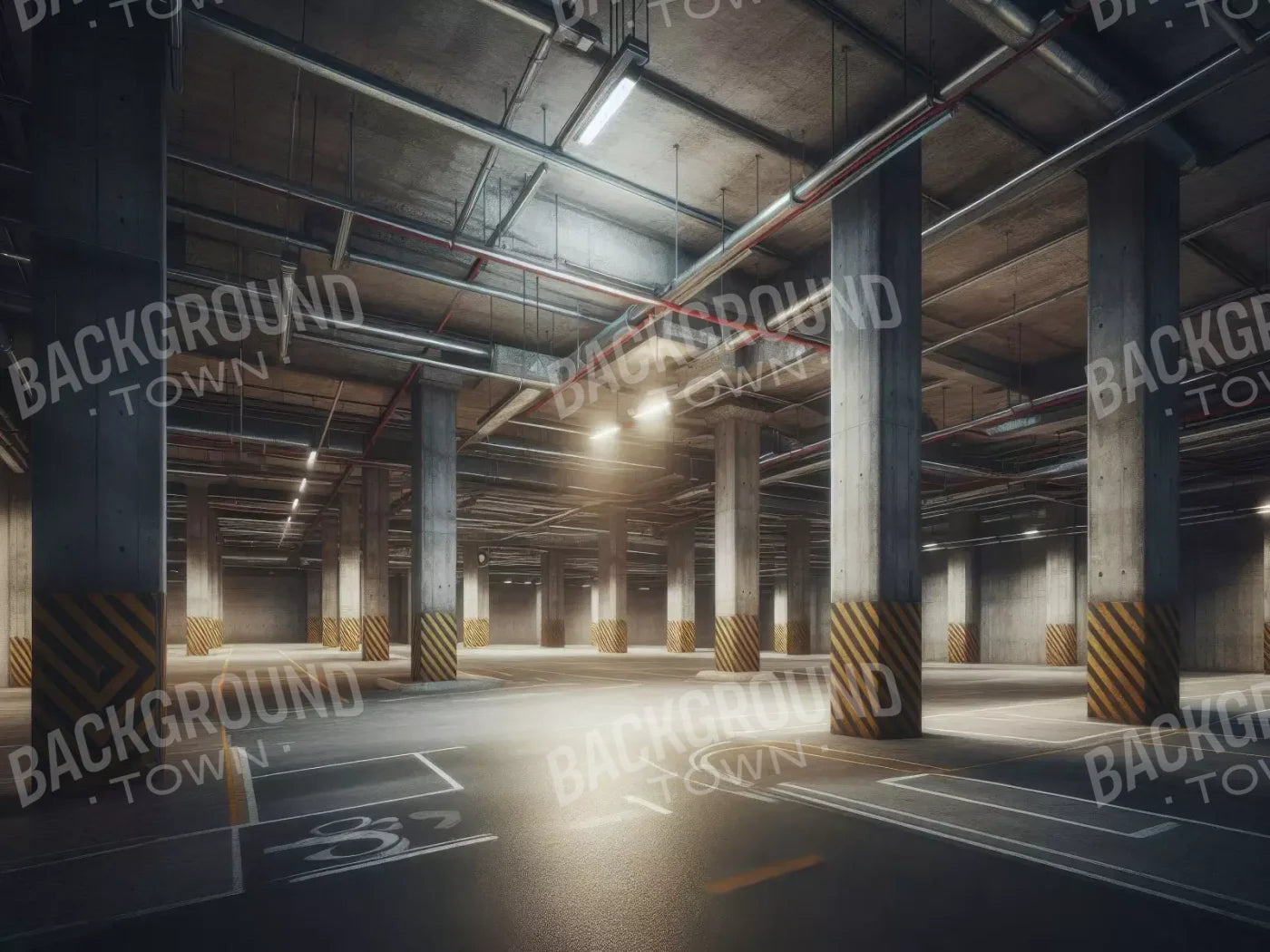 Urban Void 8’X6’ Fleece (96 X 72 Inch) Backdrop