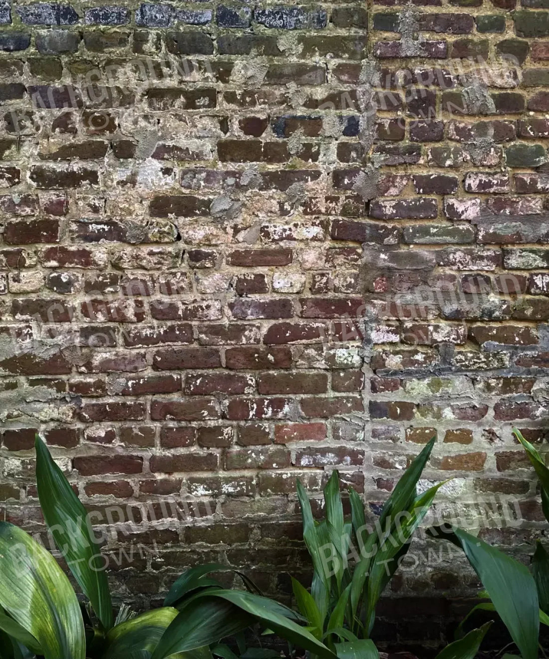 Brown Brick and Stone Backdrop for Photography