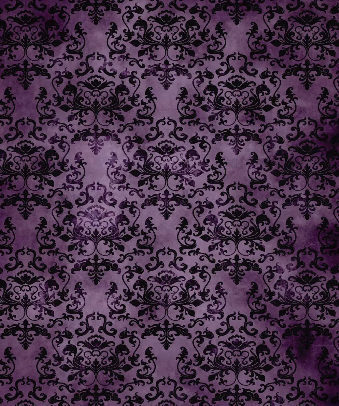 Black Damask Backdrop for Photography