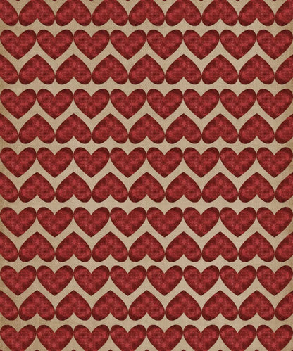 Red Valentines Day Backdrop for Photography
