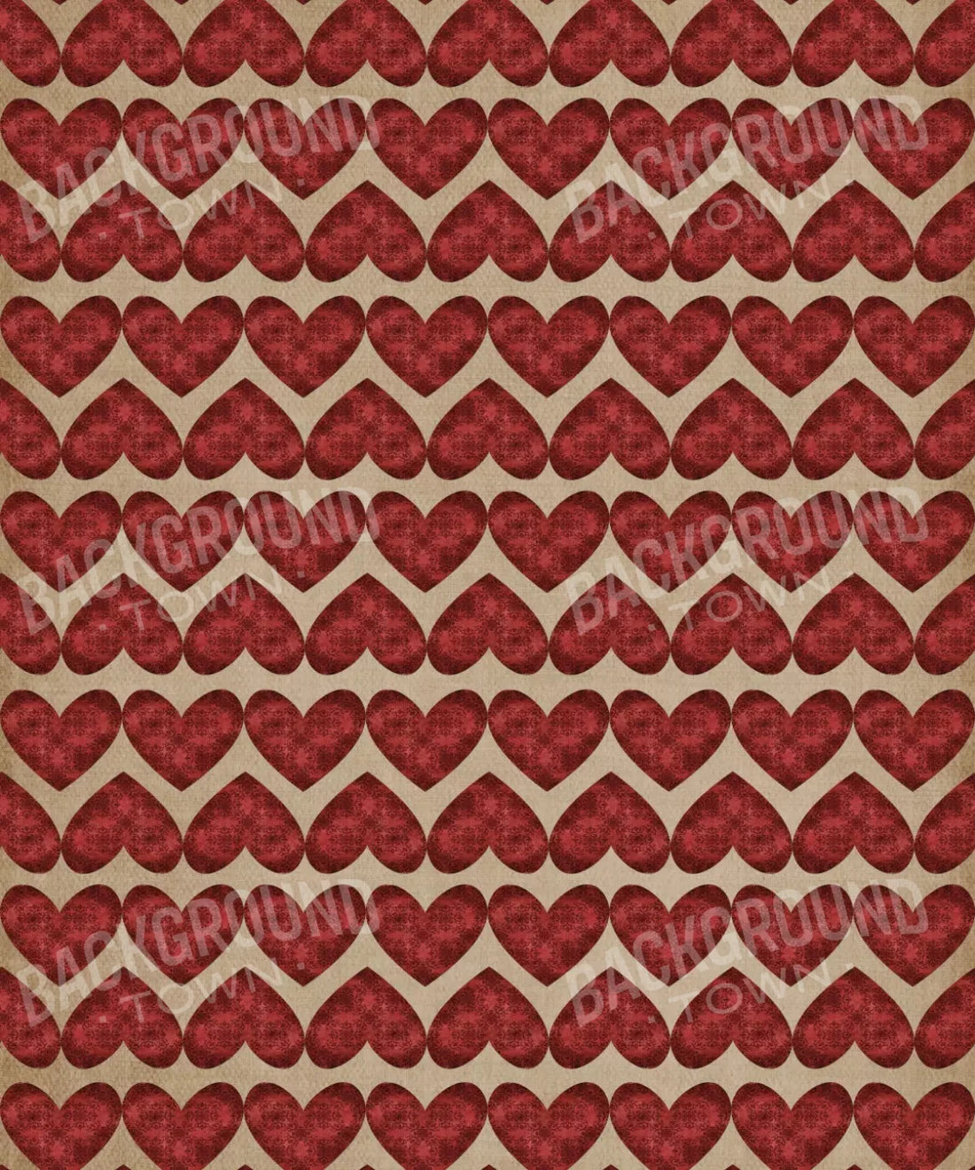 Red Valentines Day Backdrop for Photography