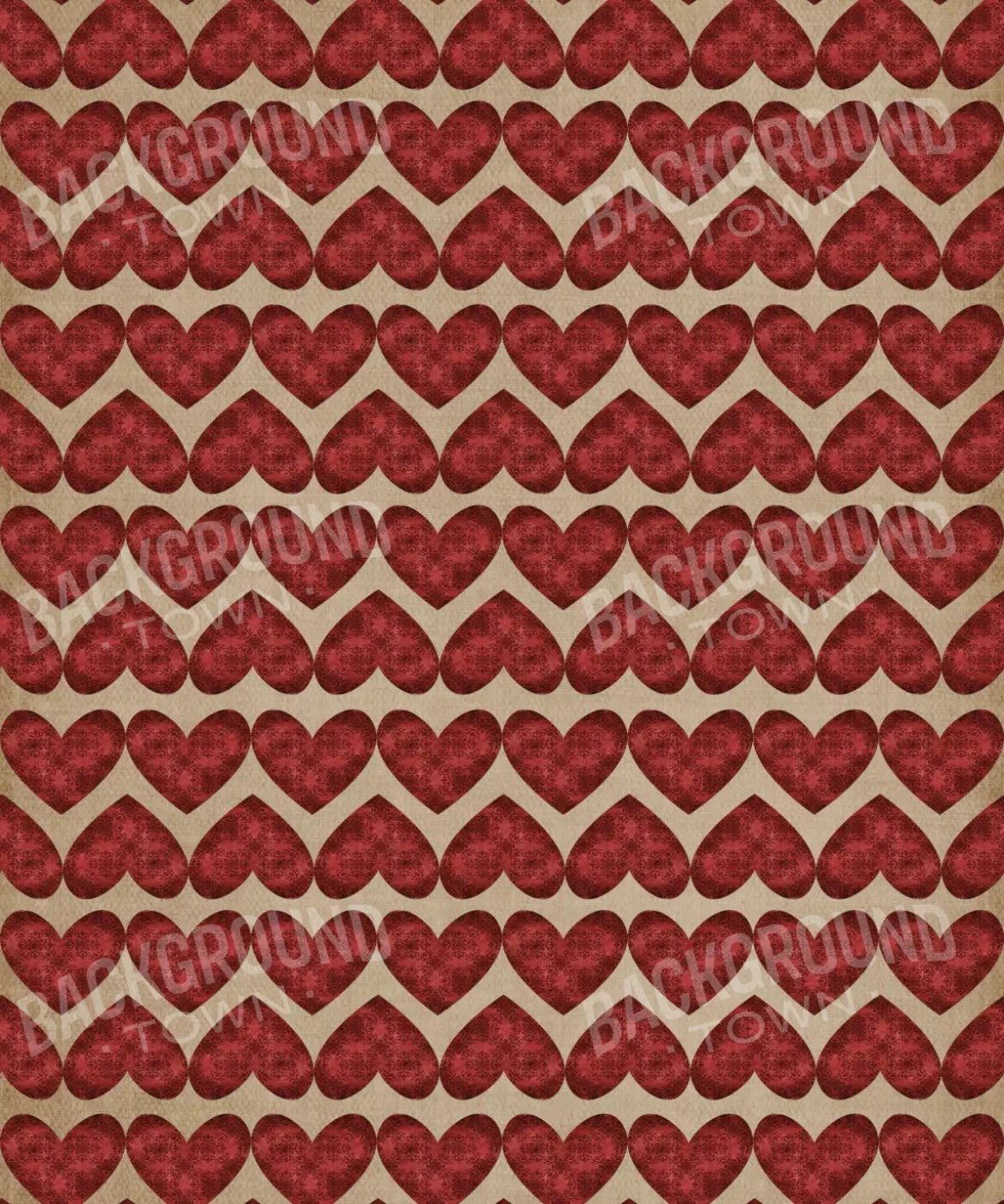 Red Valentines Day Backdrop for Photography