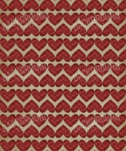 Red Valentines Day Backdrop for Photography