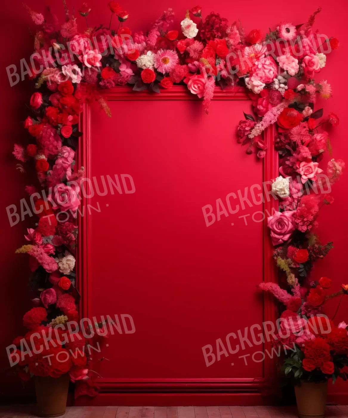 Red Al Design Backdrop for Photography