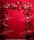 Red Al Design Backdrop for Photography