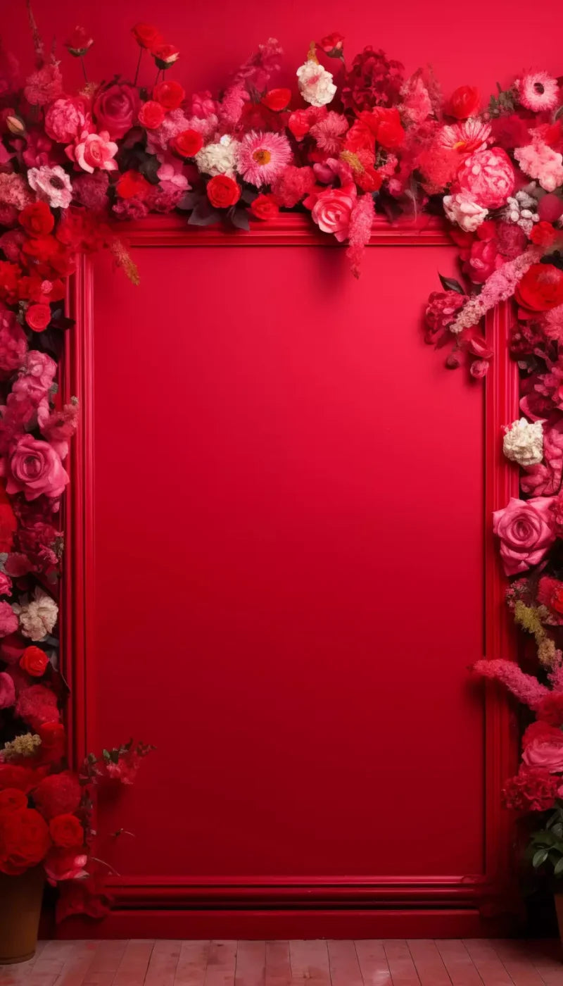 Valentine Red I 8X14 Ultracloth ( 96 X 168 Inch ) Backdrop