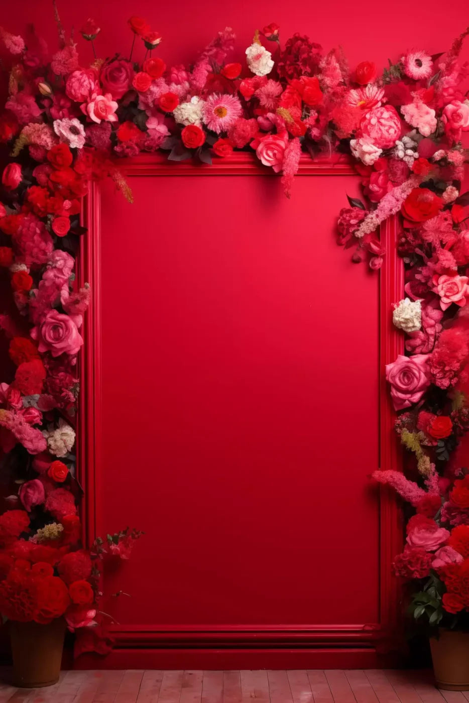 Valentine Red I 8X12 Ultracloth ( 96 X 144 Inch ) Backdrop