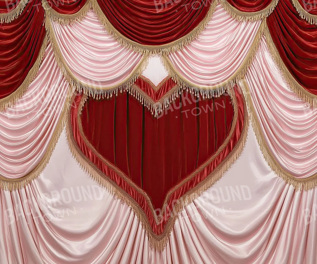 Red Pink Backdrop for Photography