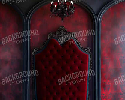 Vampire Bedroom Wall 10’X8’ Fleece (120 X 96 Inch) Backdrop