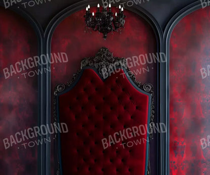 Vampire Bedroom Wall 12’X10’ Ultracloth (144 X 120 Inch) Backdrop