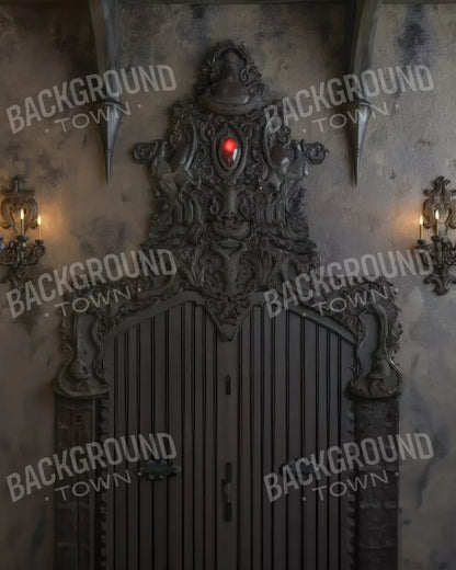 Vampire Bedroom Wall Ii 8’X10’ Fleece (96 X 120 Inch) Backdrop