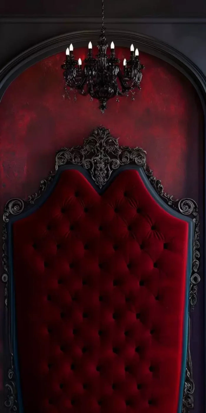 Vampire Bedroom Wall 10’X20’ Ultracloth (120 X 240 Inch) Backdrop