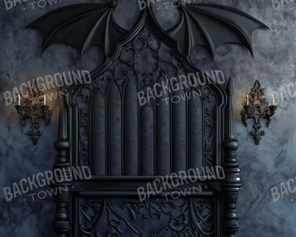 Vampire Bedroom Wall I 10’X8’ Fleece (120 X 96 Inch) Backdrop